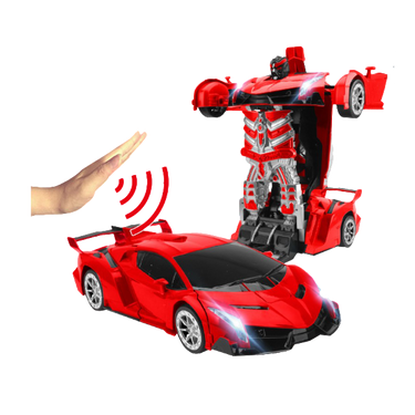 MorphMaster Coche RC Transformador Policía | Trae la Emoción a la Vida - Juguete a Control Remoto para Aventureros